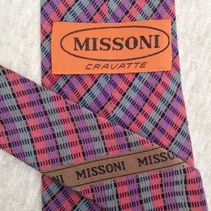 men's Missoni tie - 3" wide